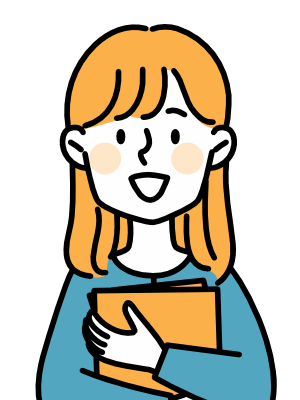 イラスト。女子生徒。